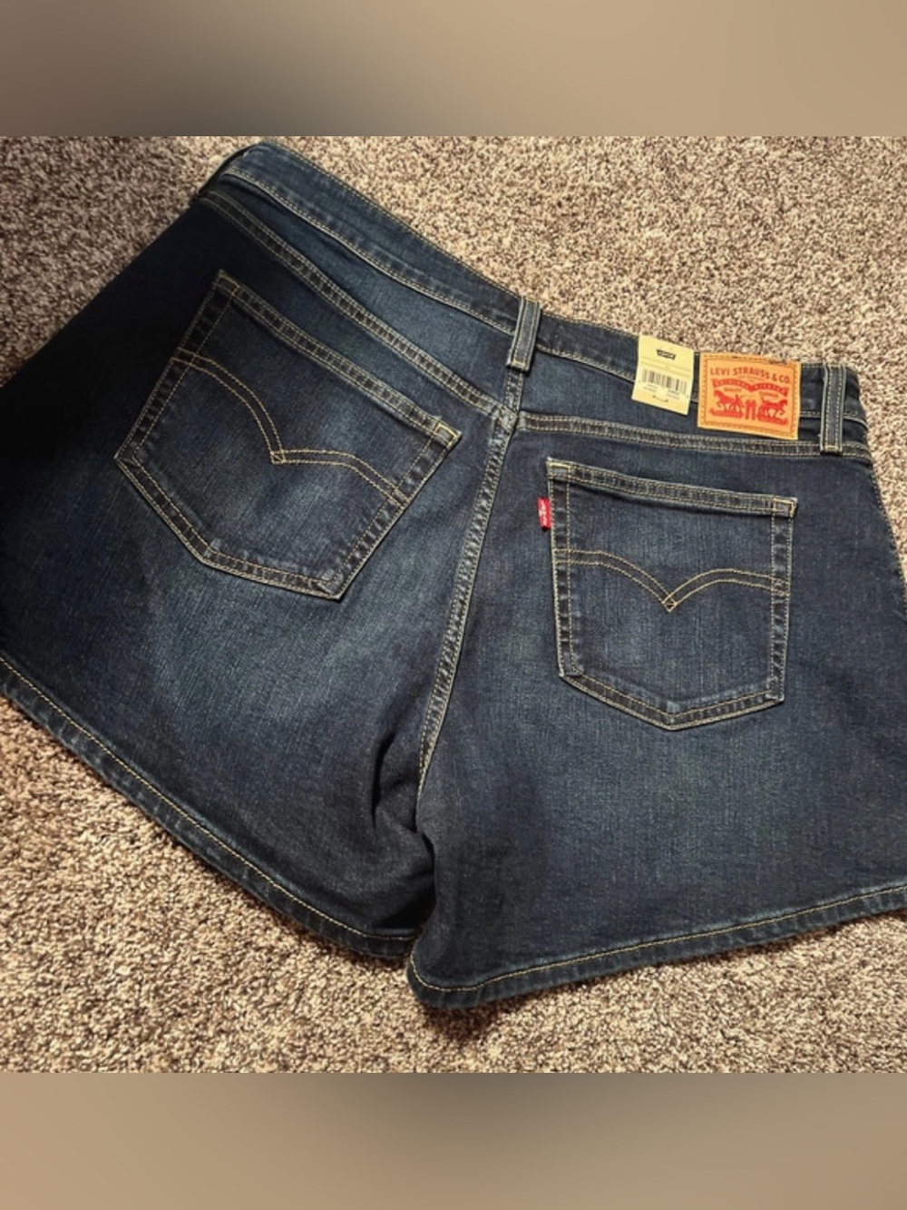 Levi’s Denim Shorts Levins A Line Jean Shorts